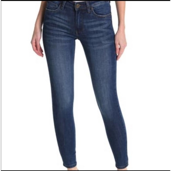 Kut from the Kloth Jeans Mid Rise Connie Ankle Skinny Denim - Picture 3 of 10